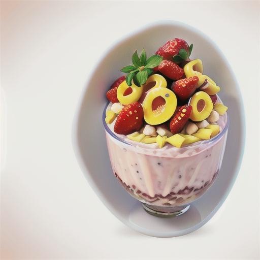 Overnight oats with strawberry and passionfruit recipe