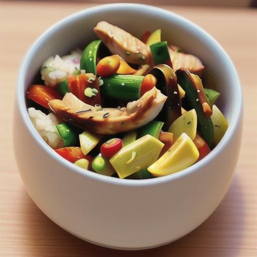 Basic chicken and vegetable stir-fry recipe