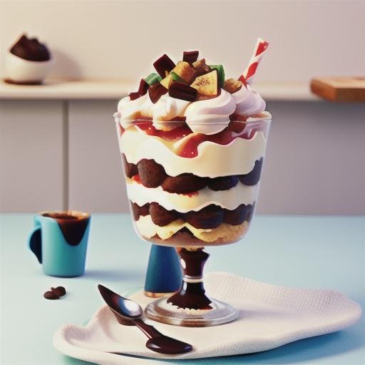 Kirsten Tibballs' coffee trifle