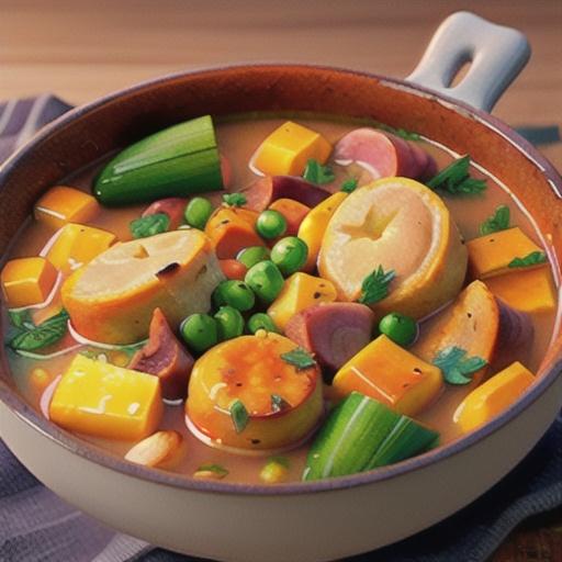 Hearty Harvest and Ham Stew