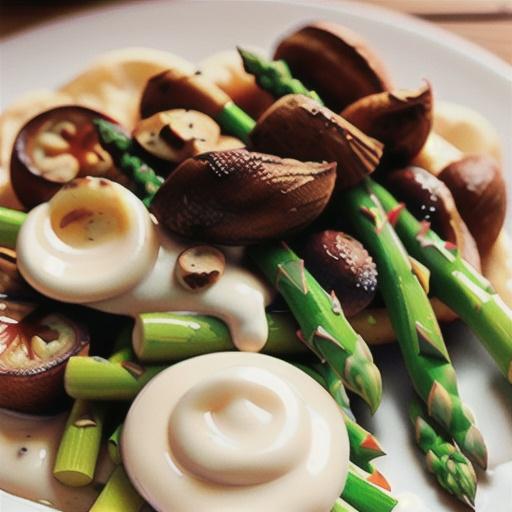 Creamed Asparagus on Toast