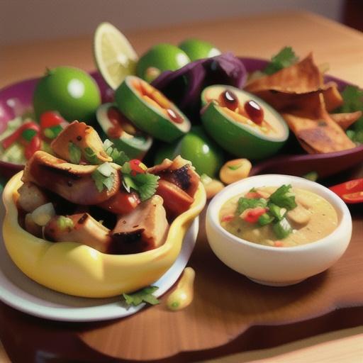 Pork Carnitas with Cilantro Tomatillo Sauce