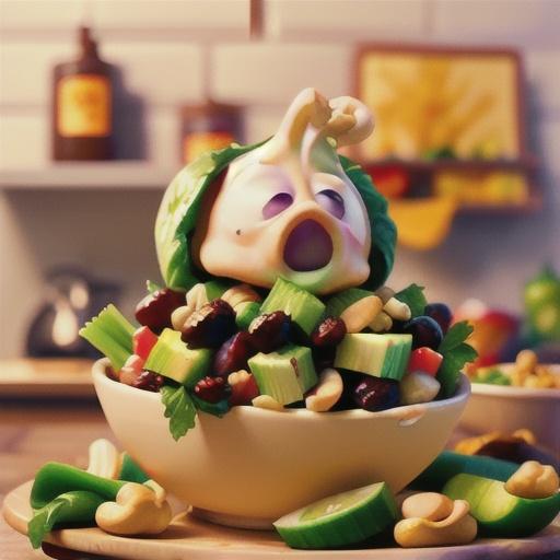 Festive Fall Turkey Salad