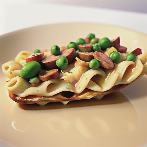 Baked Penne and Smoked Sausage