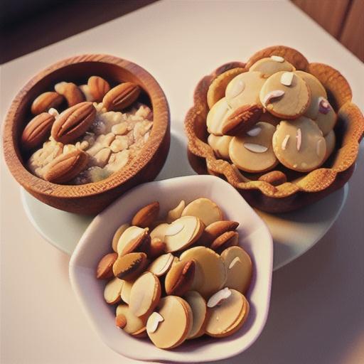 Almond-y Peanut Butter Oatmeal Cookies