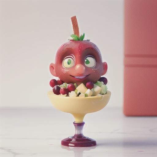 Cranberry-coconut ice slice