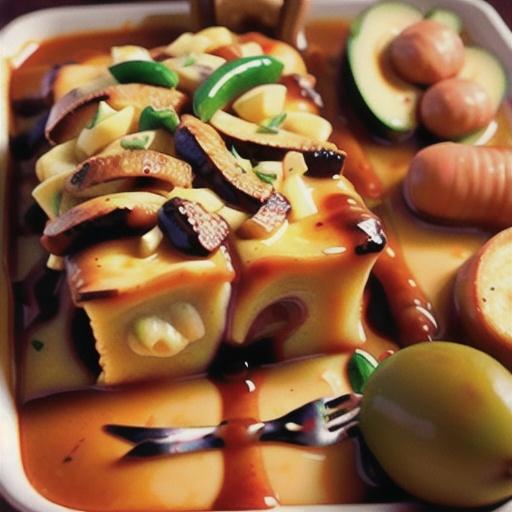 Cheesy Barbecue Casserole