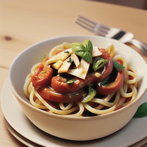 Spaghetti with Marinara Sauce