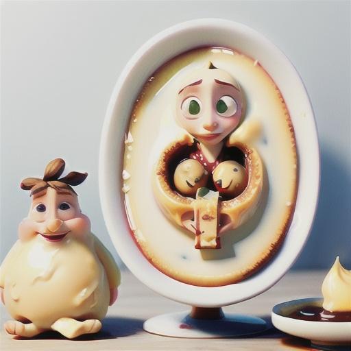 Cheat's passionfruit creme brulee