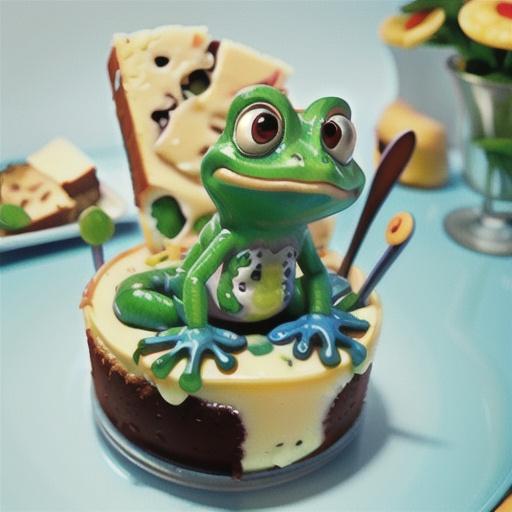 Frog in a pond cheesecake recipe