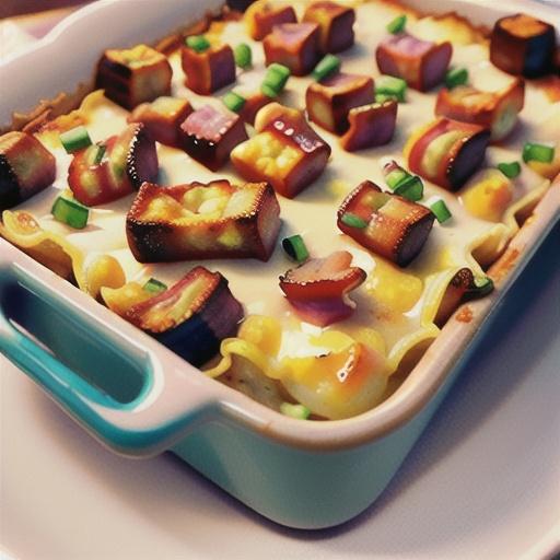 Tater Tot and Bacon Breakfast Casserole