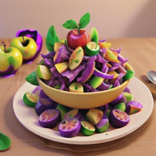 Purple Apple Slaw