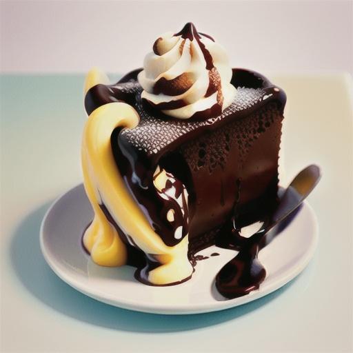 Low-Fat Chocolate Pudding Cake