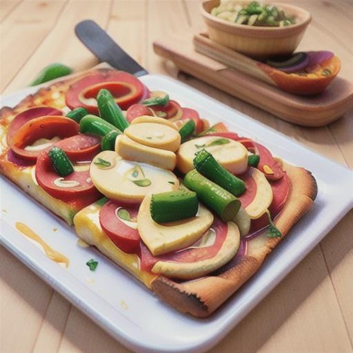 Pizza with Veggie-Packed Sauce