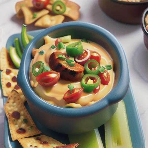 Slow-Cooker Spicy Sausage Nacho Dip