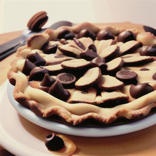 Chocolate Chip Caramel Pie