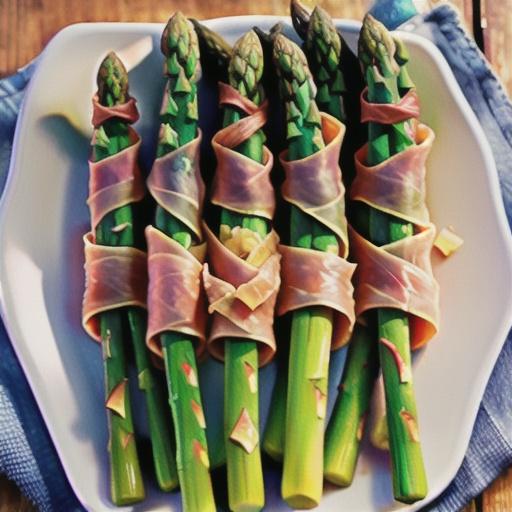 Asparagus Wrapped in Crisp Prosciutto
