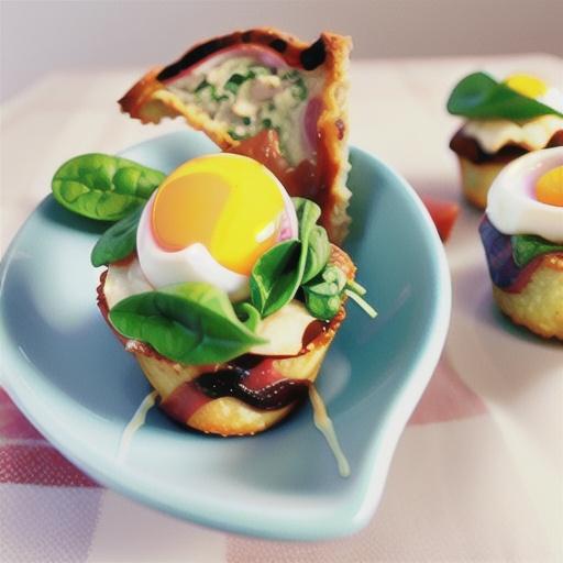 Little bacon & egg pies