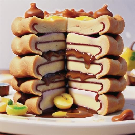 Salted Caramel Pear Pie Bars