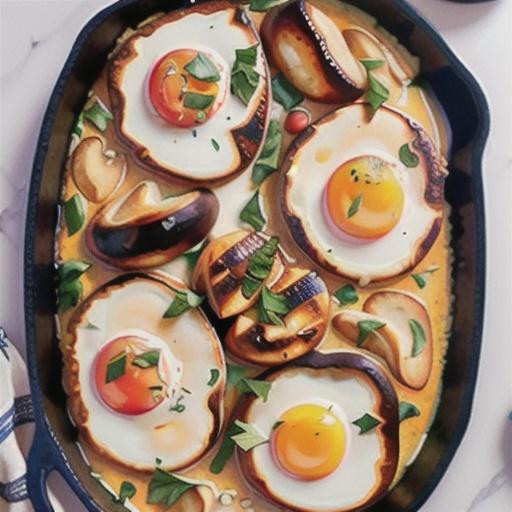 5-ingredient haloumi shakshuka recipe