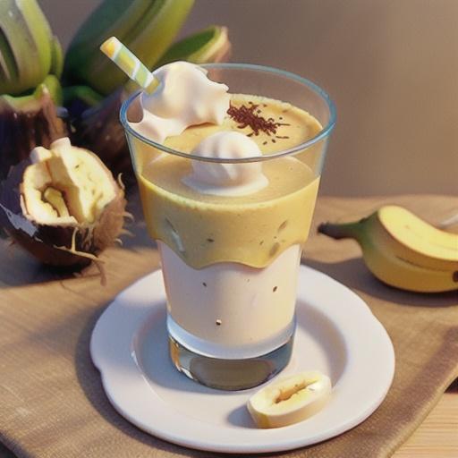 Coconut and Banana Smoothie