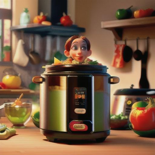 Slow-Cooker Couscous-Stuffed Peppers (Cooking for 2)