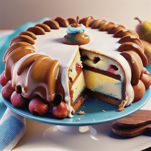 Brown Butter Pear Cake