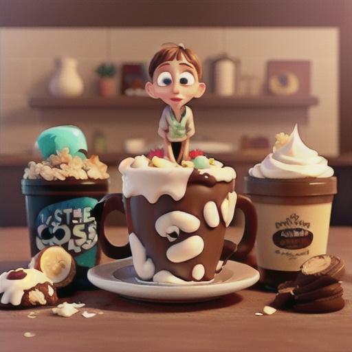 White Chocolate-Mocha-Oatmeal Cookies