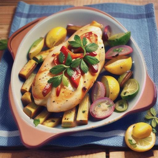 Mediterranean Lemon Chicken