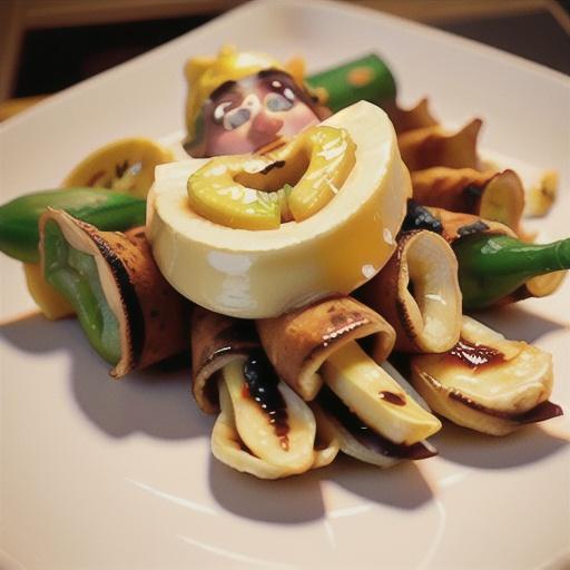 Bananas Foster Chimichangas