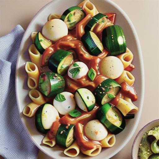 Easy vegetable pasta bake recipe