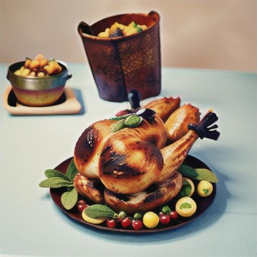 Curtis Stone’s roast turkey with sage-brown butter gravy and currant-pine nut stuffing