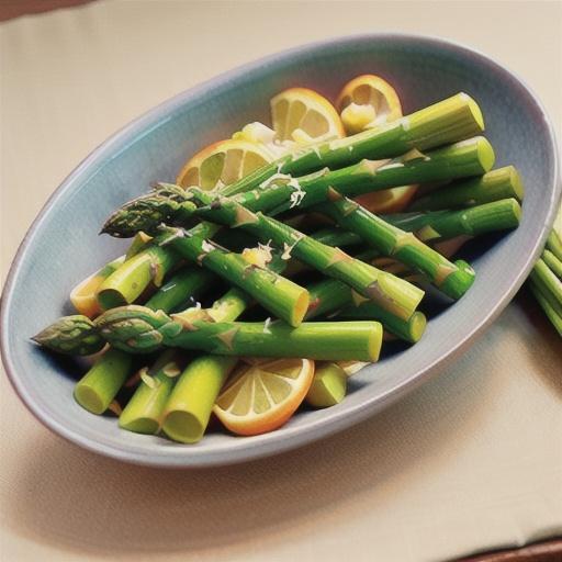 Asparagus with Lime and Ginger