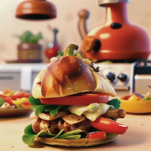 Grilled Italian Sausage and Bell Pepper Folds