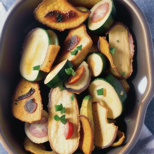 Air Fryer Zucchini Chips