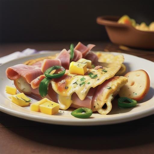 Ham and Cheese Chop Chop