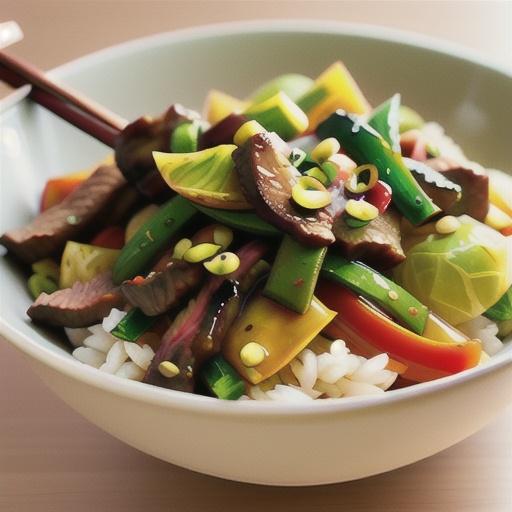 Black Pepper Beef and Cabbage Stir Fry