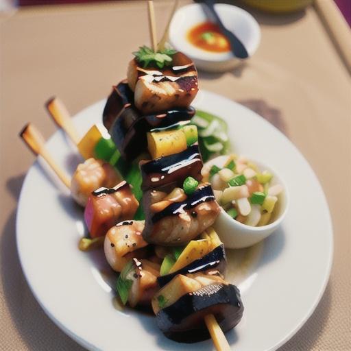 Grilled Surf and Turf Kabobs