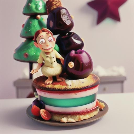 Plum pudding ice-cream terrine recipe