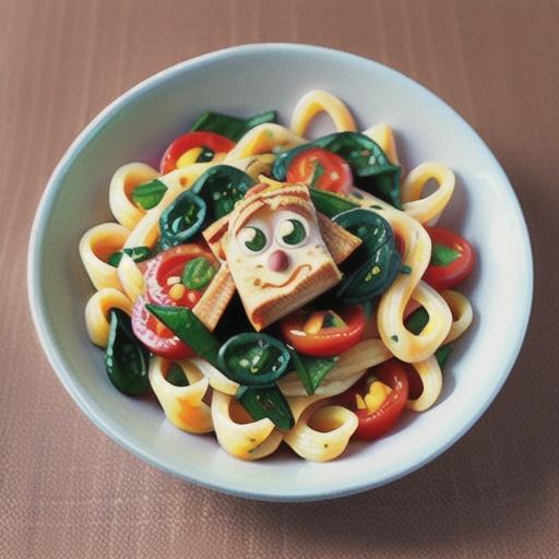 Spinach pici pasta