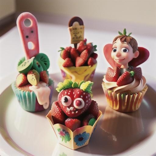 Cupcake Strawberries