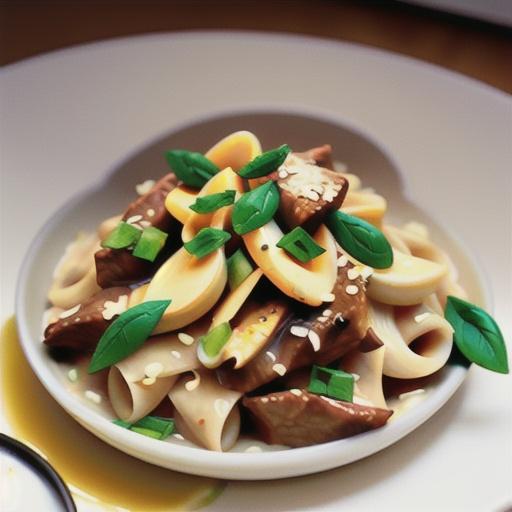 Beef Stroganoff with White Wine