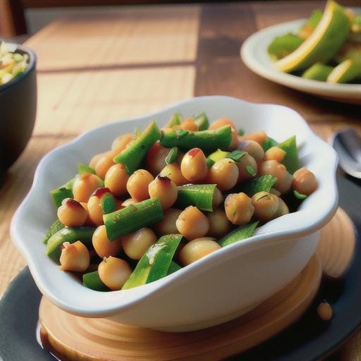 Indian Kale with Chickpeas