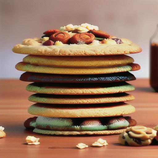 Spelt Oatmeal Raisin Cookies