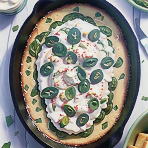 Spinach Feta Skillet Dip