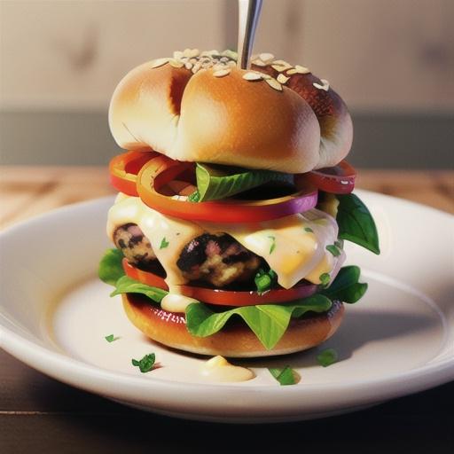 Garlic and Ranch Turkey Burgers