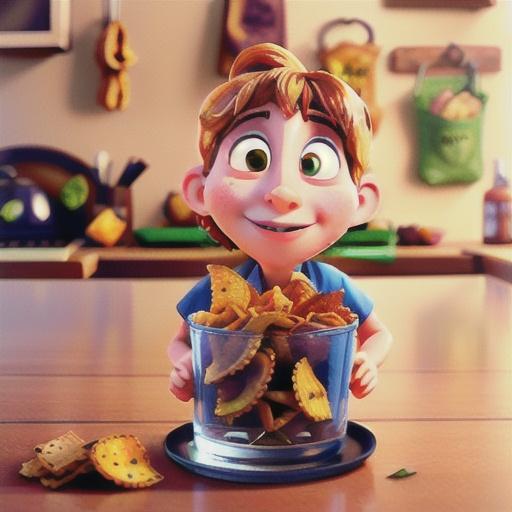 Sweet Potato Chips Chex Mix