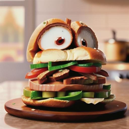 Turkey and Pepper Hoagies