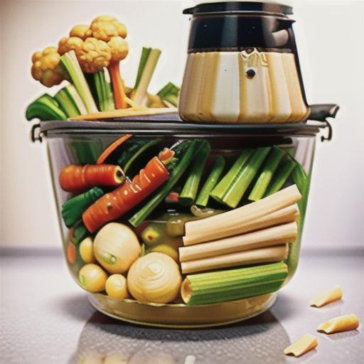 Instant Pot Vegetable Broth