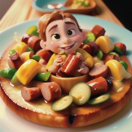 Kielbasa with Honey Mustard